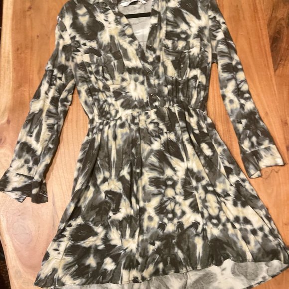 Zara Tye Dye Mini Dress - Picture 8 of 9